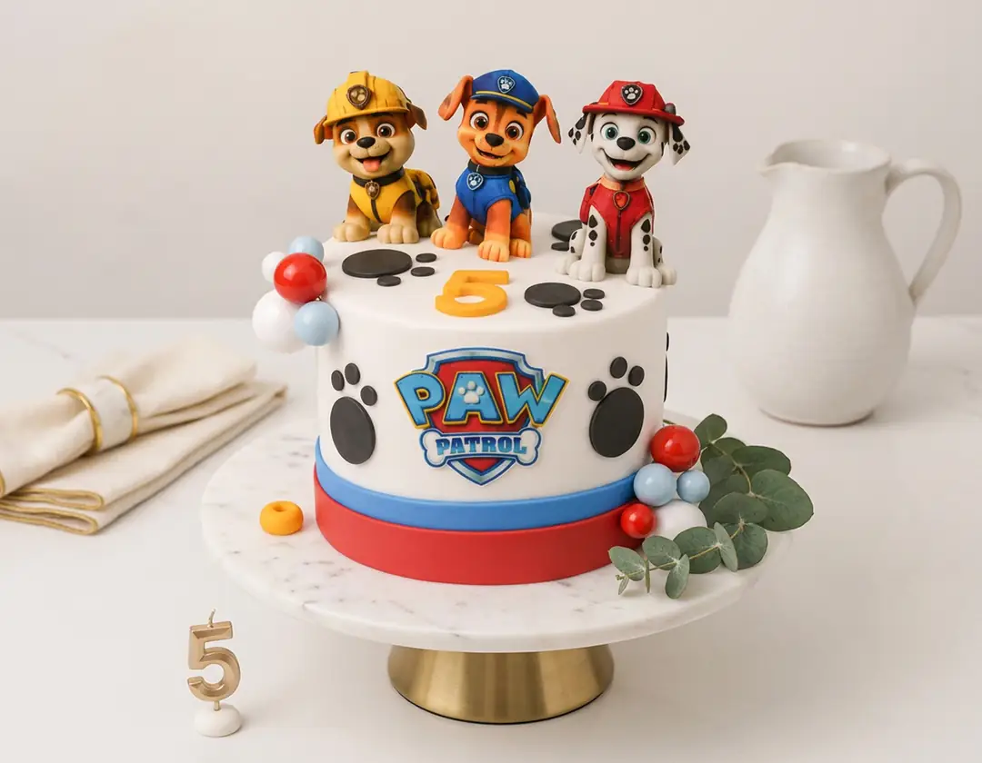 Paw Patrol Doğum Günü Pastası